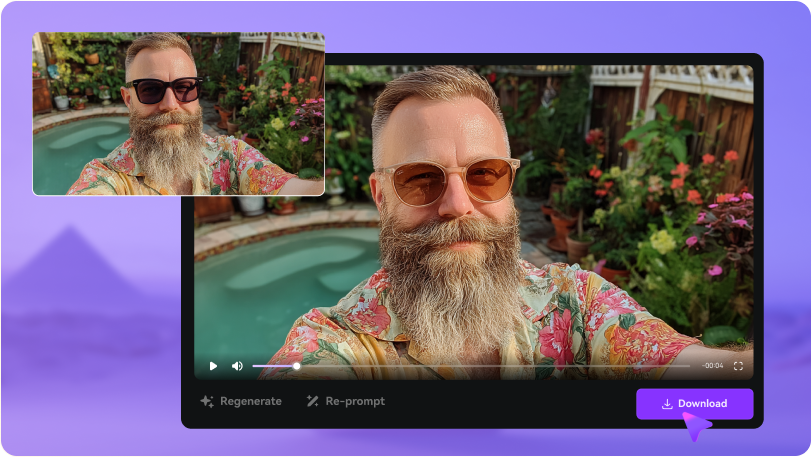 step3 enter a prompt and redraw your image with ai
