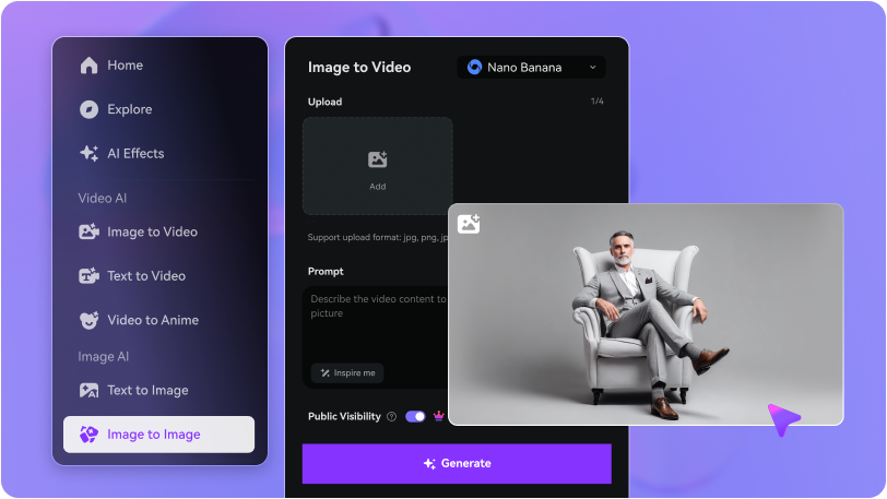 Step 1: Open the AI 3D Figure Generator