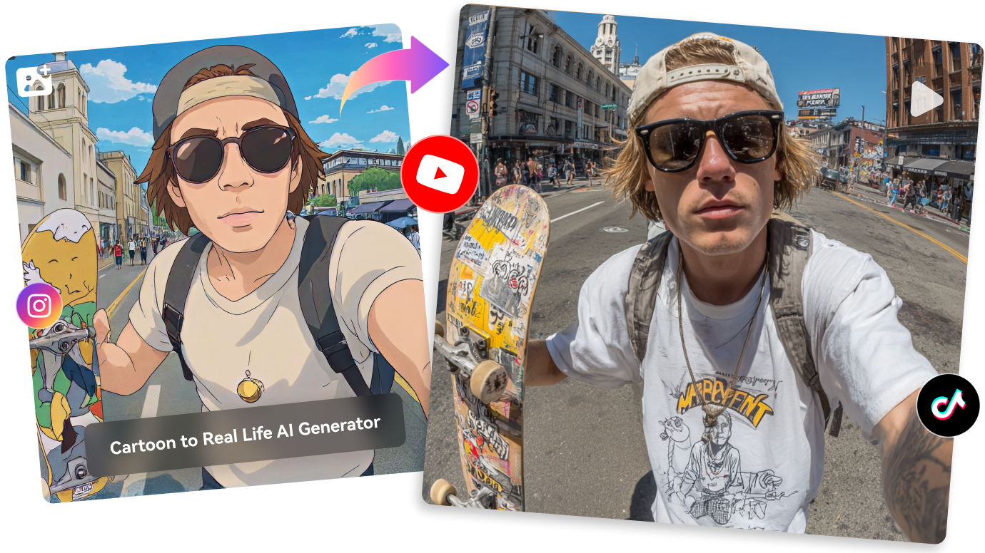 Cartoon to Realistic AI Online