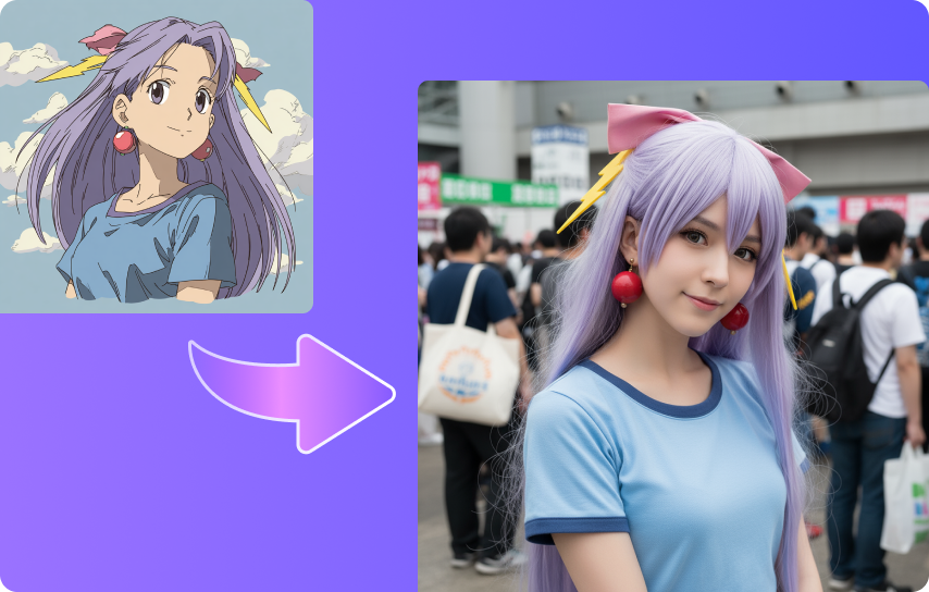 Step 3: Download the Cartoon to Real Life Video