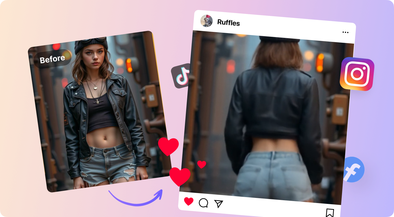 Share Your AI Twerk Videos on Social Media