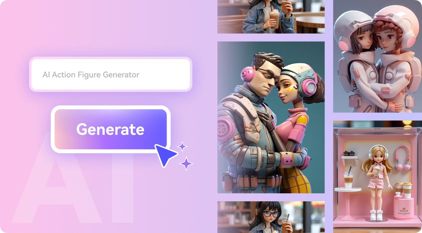 Create Action Figures from Text